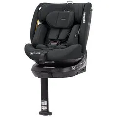 Scaun auto rotativ 360° SPS Carrello OCTOPUS i-SIZE 40-150 cm ISOFIX Deepwater Grey, Culoare: Gri/Negru, Grupa: 0-36kg (0 luni - 12 ani)
