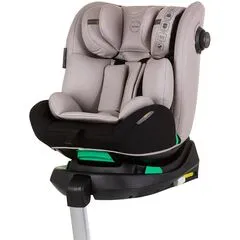 Scaun auto Chipolino Olympus I-Size 40-150 cm macadamia cu sistem Isofix, Culoare: Crem, Grupa: 0-36kg (0 luni - 12 ani)
