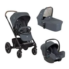 Joie - Carucior pentru copii multifunctional 3 in 1 Chrome Dlx Moonlight