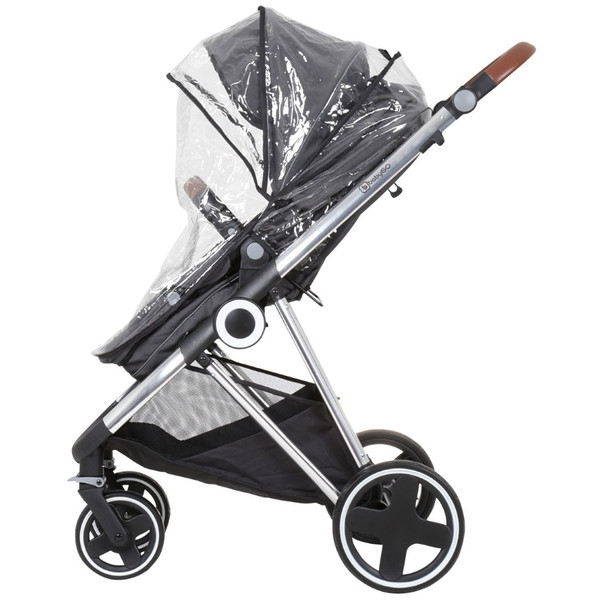 Poussette 3-en-1 BabyGO Halime Air - Version Basique Sans Emballage D'origine - Gris