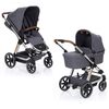 Carucior Turbo 4 T Asphalt Diamond Abc Design, Culoare: Gri
