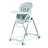Scaun de masa Prima Pappa Zero, Peg Perego, Follow me LinearGrey, Culoare: Gri deschis