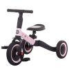 Tricicleta si bicicleta Chipolino Smarty 2 in 1 light pink, Culoare: Roz