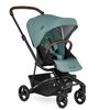 Carucior Easywalker Charley Forest Green Roti Negre, Culoare: Turcoaz  - ExclusivMAG.ro