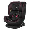 Lionelo - Scaun auto Bastiaan i-Size, 4 in 1, Rotire 360 grade, 0-36 Kg, 40-150 cm, Negru/Rosu, Culoare: Negru/Rosu, Grupa: 0-36kg (0 luni - 12 ani)