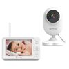 Lionelo - Video monitor Babyline 6.2, Conexiune Wi-Fi, Alb