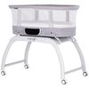 Patut cu leganare si cantar integrat Chipolino Sogno 2 in 1 grey, Culoare: Gri, Dimensiuni: 95x65  - ExclusivMAG.ro