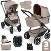 Carucior 3 in 1 Samba 2 Camel Abc Design, Culoare: Crem, Model: 3 in 1