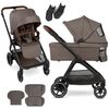 Carucior 2 in 1 City Life Natur - ABC Design, Culoare: Maro, Model: 2 in 1  - ExclusivMAG.ro