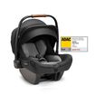 Scoica auto Nuna i-Size Pipa Next Caviar, nastere - 83 cm, Culoare: Gri/Negru, Grupa: 0-13kg (0 luni - 12 luni)
