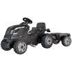 Tractor cu pedale si remorca Smoby Farmer XL negru, Culoare: Negru  - ExclusivMAG.ro