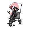 Tricicleta multifunctionala cu sezut reversibil, pliabila Lionelo Tris, Candy Rose/Grey, Culoare: Roz