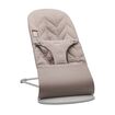 BabyBjorn - Balansoar Bliss Sand Gray cu aspect delicat de petala, tesatura matlasata, Culoare: Crem