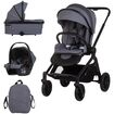 Carucior Chipolino Magnum 3 in 1 anthracite, Culoare: Gri, Model: 3 in 1  - ExclusivMAG.ro