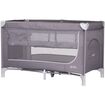 Patut pliabil Chipolino Ariel cloud, Culoare: Gri, Dimensiuni: 120x60