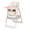 Scaun de masa Juju Eat&Fun, Pink Stars, Culoare: Roz