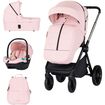 Carucior Chipolino Encanto 3 in 1 pink marshmallow, Culoare: Roz, Model: 3 in 1