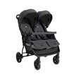 Carucior de gemeni Joie Estrella Ebony, Culoare: Gri, Model: gemeni