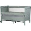 Patut pliabil Chipolino Relax basil linen cu laterala culisanta, Culoare: Verde, Dimensiuni: 120x60