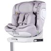 Scaun auto Chipolino Clima Air I-Size 40-150 cm cu sistem Isofix si sezut rotativ cloud, Culoare: Gri deschis, Grupa: 0-36kg (0 luni - 12 ani)