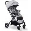 Carucior sport pentru copii, 78 x 33 x 104 cm, Nukido Paseo 716003 - Gri deschis, Culoare: Gri deschis, Model: sport