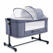 Co-Sleeper 4in1 AppeKids - Dreamy - Grey, Culoare: Albastru, Dimensiuni: 90x50