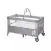 Patut pliant Jane Duo Level, Cu doua nivele - Mist, Culoare: Gri deschis, Dimensiuni: 120x60  - ExclusivMAG.ro