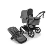 Carucior 2 in 1 Bugaboo Fox 5 Renew - Graphite Moon Grey, Culoare: Gri, Model: 2 in 1  - ExclusivMAG.ro