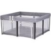 Tarc de joaca Chipolino Vibe 120x120 cm grey, Culoare: Gri, Dimensiuni: 120x120  - ExclusivMAG.ro