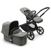 Carucior 2 in 1 Bugaboo Fox 5 - Black Forest Green, Culoare: Verde, Model: 2 in 1  - ExclusivMAG.ro