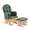 Fotoliu reglabil pentru alaptare ONINO CALM.me - Sapphire Green, Culoare: Verde  - ExclusivMAG.ro
