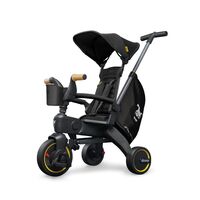 Tricicleta Liki Trike S5 Nitro Black Doona, Culoare: Negru  - ExclusivMAG.ro