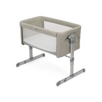 Joie - Patut Pliant 2 in 1 Roomie Glide Almond, Culoare: Crem  - ExclusivMAG.ro