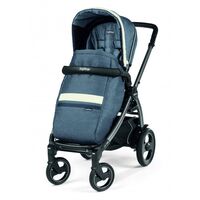 Carucior Peg Perego de la nastere, Book 51 S Titania Luxe Mirage, 0-22 kg, Culoare: Blue  - ExclusivMAG.ro