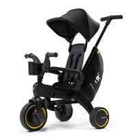 Tricicleta Doona Liki Trike Midnight Editie Limitata, Culoare: Negru  - ExclusivMAG.ro