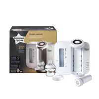 Aparat pentru pregatirea laptelui praf Perfect Prep, Tommee Tippee, Alb, Culoare: Alb  - ExclusivMAG.ro