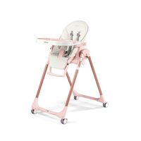 Scaun de masa Prima Pappa Zero, Peg Perego, Follow Me Mon Amour, Culoare: Roz