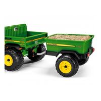Remorca Peg Perego John Deere Adventure, 3 ani+, Negru / Verde / Galben  - ExclusivMAG.ro