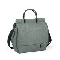 Geanta carucior Peg Perego City Grey, Gri / Alb, Culoare: Gri  - ExclusivMAG.ro