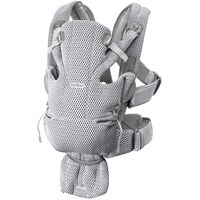 BabyBjorn - Marsupiu anatomic Move, Grey, 3D Mesh, Culoare: Gri  - ExclusivMAG.ro