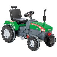 Tractor cu pedale Pilsan Super 07-294 green, Culoare: Verde  - ExclusivMAG.ro