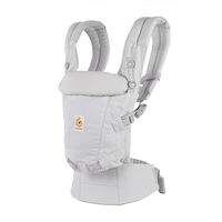 Marsupiu Ergobaby Adapt Soft Touch Cotton Pearl Grey, Culoare: Gri deschis  - ExclusivMAG.ro