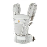 Marsupiu Ergobaby Adapt Soft Flex Mesh Pearl Grey, Culoare: Gri deschis  - ExclusivMAG.ro