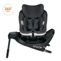 Scaun auto rotativ BeSafe iZi Turn i-Size - Anthracite Mesh, Culoare: Gri, Grupa: 61-105cm (4luni - 4ani)