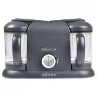 Robot Babycook Plus Dark Grey Beaba, Culoare: Gri  - ExclusivMAG.ro