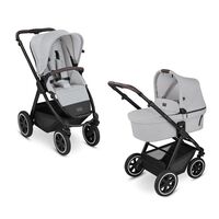 Carucior 2 in 1 Samba Mineral Fashion ABC Design, Culoare: Gri deschis  - ExclusivMAG.ro