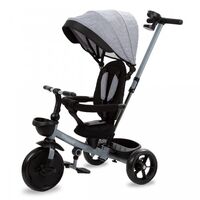 Tricicleta cu sezut rotativ si roti cu spuma EVA Kidwell Axel - Gri, Culoare: Gri  - ExclusivMAG.ro