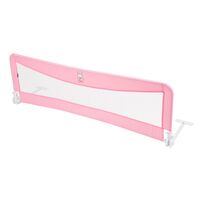 Margine de siguranta pentru pat Juju Safe Sleep, Hunny Bunny, Culoare: Roz  - ExclusivMAG.ro