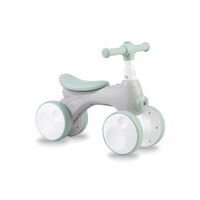 Bicicleta cu lumini, sunet si difuzor de balonase, Momi Tobis - Grey, Culoare: Gri  - ExclusivMAG.ro