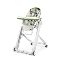 Scaun de masa 2 in 1 Peg Perego Siesta Follow Me, Jaguars, Culoare: Multicolor